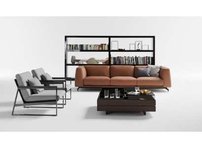 Leder Sofa Couch Polster Sitz Garnitur 3+2 Sitzer Sofas Couchen Italien Möbel