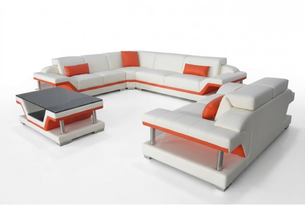 Hoekbank Bank Hoekbank Salontafel Compleet Set Zitkussen Hoekbank Bank USB