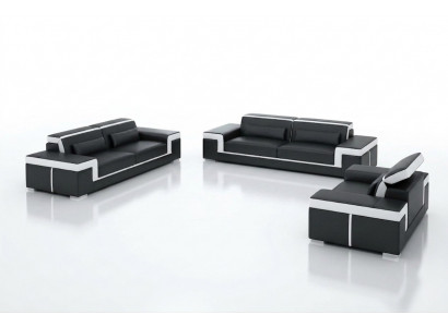 Ontwerp leren bank bank gestoffeerde bank bank bank bank bankbank 3-zits woonkamer zit nieuw