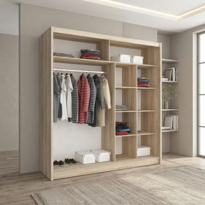 Meubelschuif Regaal Kast Deco Opslagkasten Kledingkasten 200cm