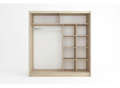 Multifunctionele plankenkast Decoratieplank Opbergkasten Kledingkasten 200cm