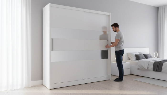 Multifunctionele rekken kast plank kasten 200 cm Nieuwe garderobe.
