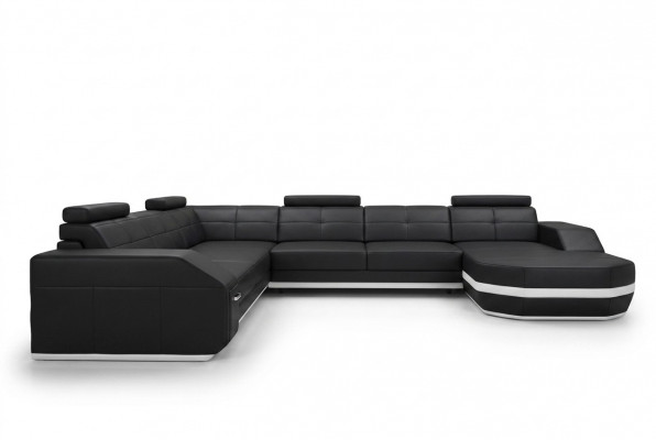 Ontwerp bank met USB bank bekleding hoekbank woonlandschap leren bank hoekbankstel