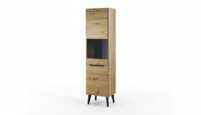 Vitrine kast glazen plank vitrinekasten rekken kasten hout nieuw woonkamer.