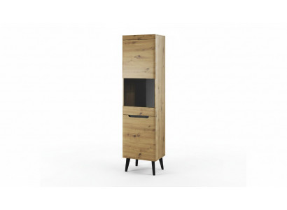 Vitrine kast glazen plank vitrinekasten rekken kasten hout nieuw woonkamer.