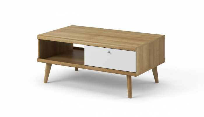 Moderne salontafel Tafel Bank ontwerp Tafels Hout Woonkamer Bijzettafel
