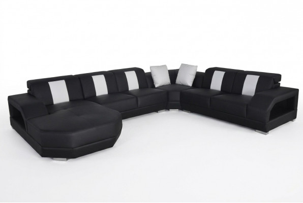 Ontdek tijdloze elegantie Onze moderne U-vormige bank Modern Design