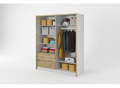 Meervoudige rekken kast garderobe plank opslag kledingkasten 180cm nieuw