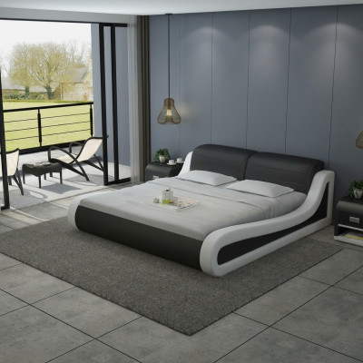 Waterbed Hotel Dubbel bed Bedden + USB Compleet Leren Bed Waterboxspring