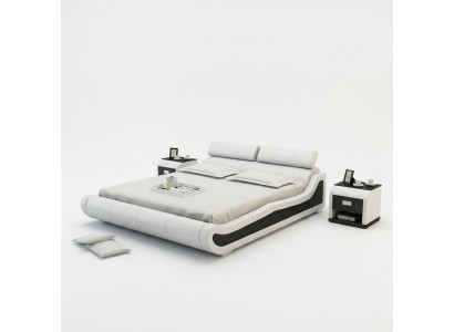 Waterbed Hotel Double Bed Beds Met USB Complete Leather Bed Upholstered Bed Water