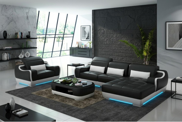 Bankstel 3-zits driezitter multifunctionele banken meubels luxe designbank