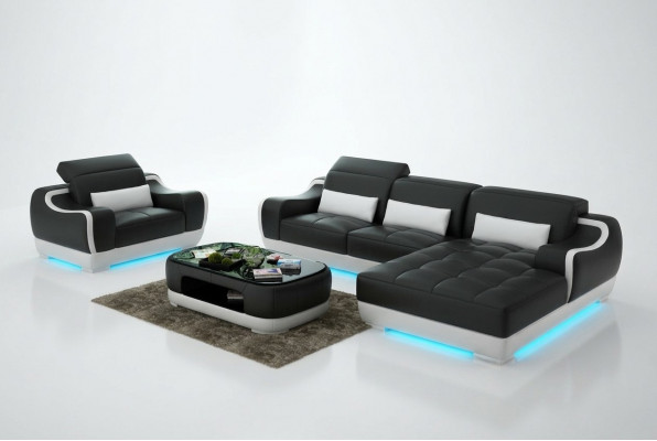 Bankstel 3-zits driezitter multifunctionele banken meubels luxe designbank