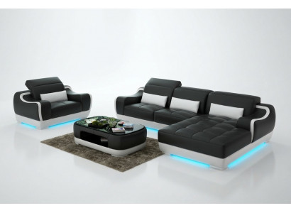 Bankstel 3-zits driezitter multifunctionele banken meubels luxe designbank
