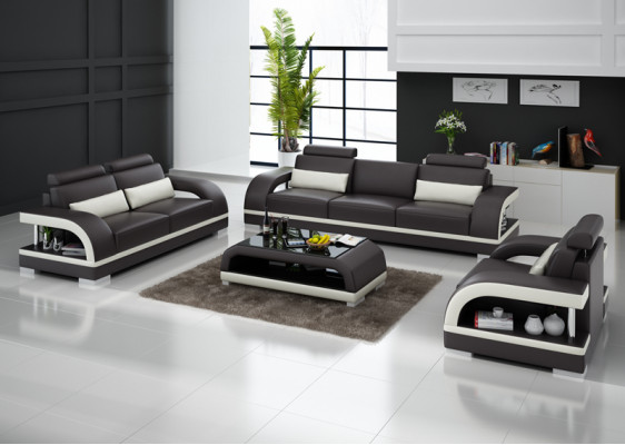 Hoekbank U-vorm Bank Woonlandschap Set Bekleding Slaapfunctie Ontwerp