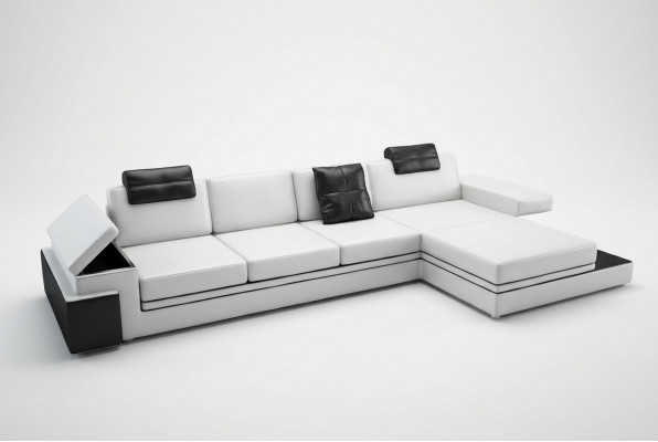 Comfort in perfectie. De prachtige hoekbank voor uw moderne woonkamer.
