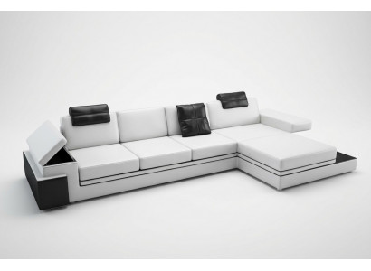 Comfort in perfectie. De prachtige hoekbank voor uw moderne woonkamer.