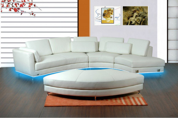 Hoekbank Design Hoekbank Hoekbank Bank Woonlandschap Bank Tafel USB