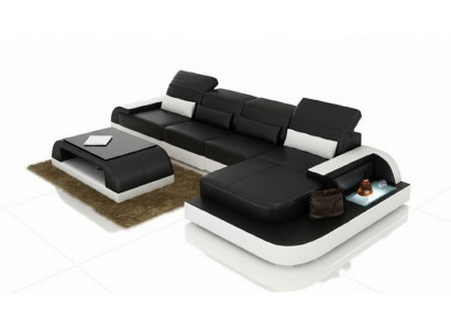 Moderne elegantie. De nieuwe U-vormige hoekbank met uitstekende bekleding.