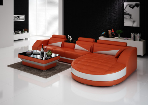 Hoekbank Hoekbank Ontwerp Beklede Hoekbank Bank Woonlandschap Bank Tafel USB