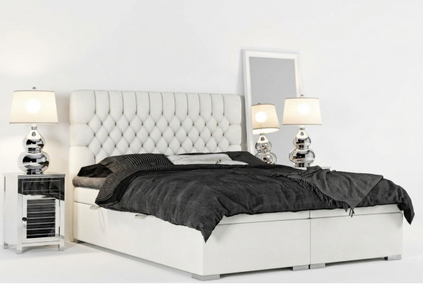 Boxspringbed Hotel Dubbel Chesterfield Luxe Bedden Bekleding Kast Functie