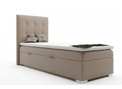 Luxe boxspringbed hotelbedden gestoffeerde functie bedlade 90x200cm