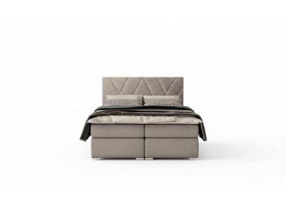 Chesterfield slaapkamer boxspringbed tweepersoonsbedden gestoffeerde kast functie