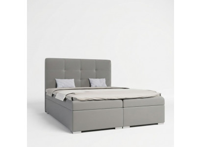 Chesterfield Boxspringbed Hotel Dubbel Compleet Set Matras Topper Bedden Nieuw