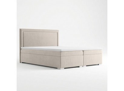 Boxspringbed Hotel Dubbel Luxe Bedden Gestoffeerde Bedlade Functie 180x200cm
