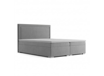 Boxspring Design Bed Hotel Tweepersoonsbedden Luxe Gestoffeerde Doos Functie Fluweel Nieuw