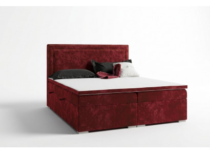Boxspring bed hotel dubbel bed luxe bedden gestoffeerd 90/100/120/160/180x200cm.
