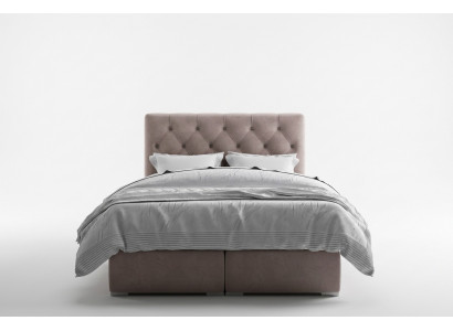 Boxspringbed Hotel Dubbel Leer Luxe Bedden Gestoffeerde Bedlade Functie Nieuw.