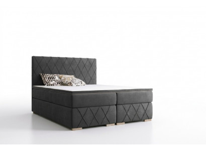 Tweepersoonsbed Compleet Set Matras Boxspring Topper Bedden Functie Doos Hotel