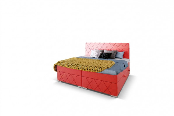 Uitstekend modern tweepersoons boxspringbed voor de slaapkamer.