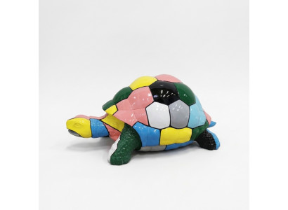 Abstracte Designer Figuur Woonkamer Moderne Beeld Schildpad Veelzijdig Beschilderd 109cm