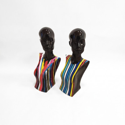 Abstracte Sculptuur Vrouwen Buste 58 cm Stijl Beelden Sculpturen Figuren Woonkamer