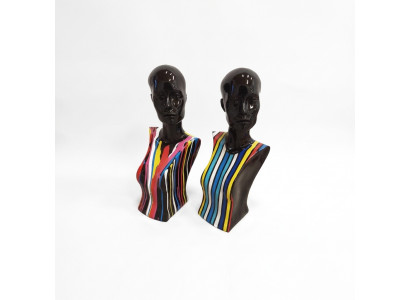 Abstracte Sculptuur Vrouwen Buste 58 cm Stijl Beelden Sculpturen Figuren Woonkamer