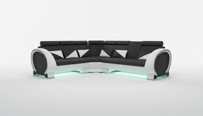 Ontwerper Hoekbank woonlandschap Bank + USB-bekleding Loungebanken Banken Bankstellen