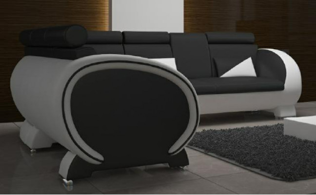 HOEK BANK LEDEREN BANK LEDEREN SALON HOEK BANK DESIGN BANK met USB LEDEREN BANK