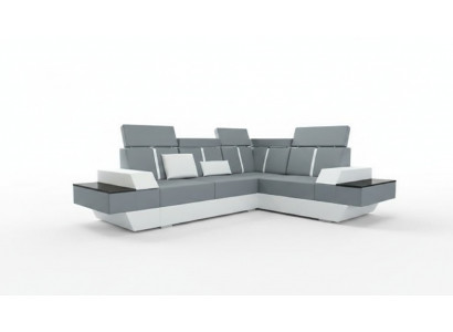 Ontwerp leren bank USB woonlandschap gestoffeerde bank hoekbank hoekbank op maat