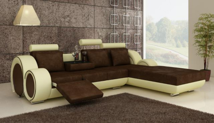 TEXTIELBANK STOFFEN BANKSTELLING WOONLANDSCHAP BANKSTEL HOEKSOFA Maatwerk USB