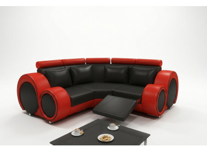 LEDEREN BANKSTEL MET USB-ONTWERP HOEK BANKSTEL BERLIJN SOFA SET BEKLEDING Op maat gemaakt Nieuw