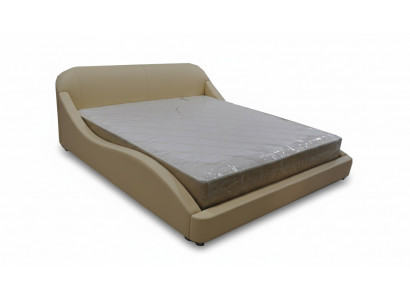 Luxe bed met USB bekleding echtgenoot hotel moderne bedden leer 140/160/180/200 cm bed