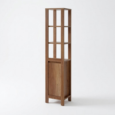 Badkamerkast Badmeubels Kast Hoge kast Badkamerkast Plank