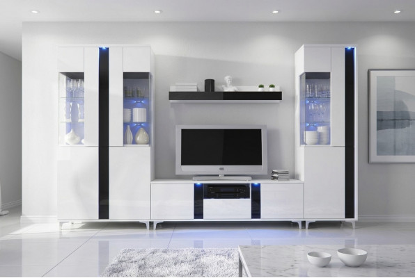 Hoge-glans woonkamer decoratie wandkast woonkamer kast vitrine dressoir