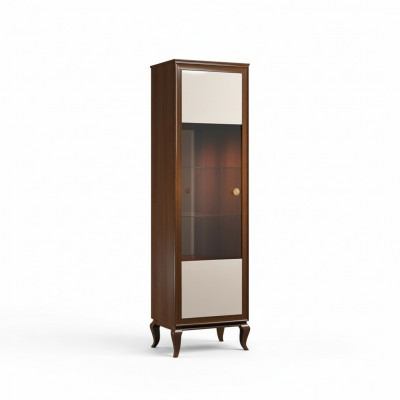Klassieke kasten Vitrines Woonkamer meubels Edele luxe kast Vitrine Glas