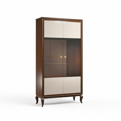 Luxe vitrine woonkamer meubels kast glazen vitrines designkasten dressoir
