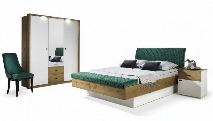 Ontwerper gestoffeerd bed bedden stof hout luxe tweepersoonsbed 180x200 cm tweepersoonsbed