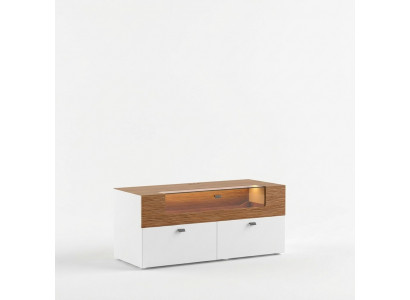 Sideboard TV Lowboard RTV xxl Kast Tafel Moderne Woonkamer Hout 125x55cm