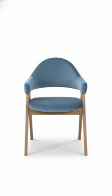 Luxury Design Bekleed Massief Houten Stoel Stoelen Zit Rug Kantoor Kantoor Eetkamer