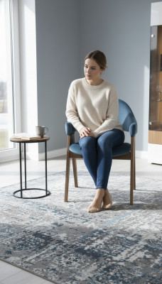 Stel 2x Luxe Design Gestoffeerde Massief Houten Stoelen Zit Kantoor Kantoor Eetkamer